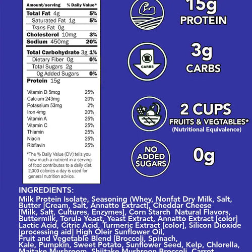 Better Than Good Baked Cheddar Protein Puffs