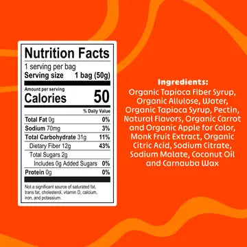 Blobs Orange-Peach Gummy Candy