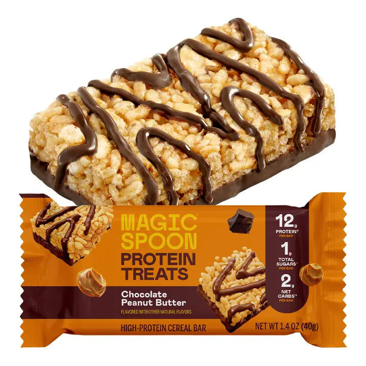 Magic Spoon Chocolate Peanut Butter Protein Cereal Bar
