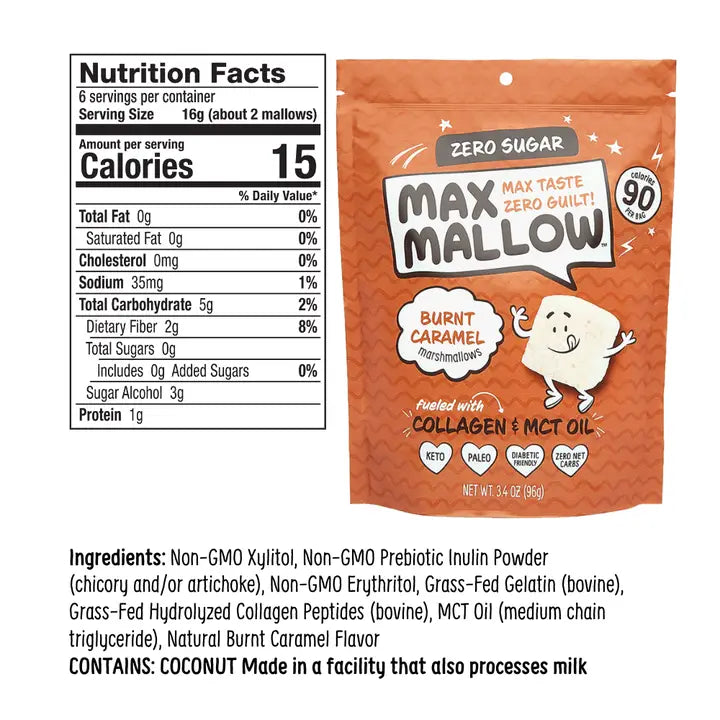 Max Mallow Burnt Caramel Marshmallows