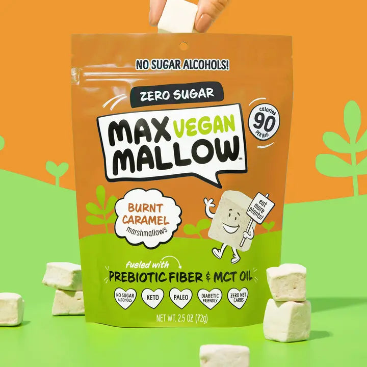 Max Mallow Vegan Burnt Caramel Marshmallows