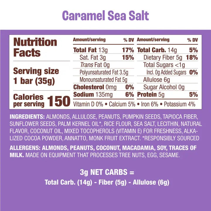 Munk Pack Caramel Sea Salt Bar