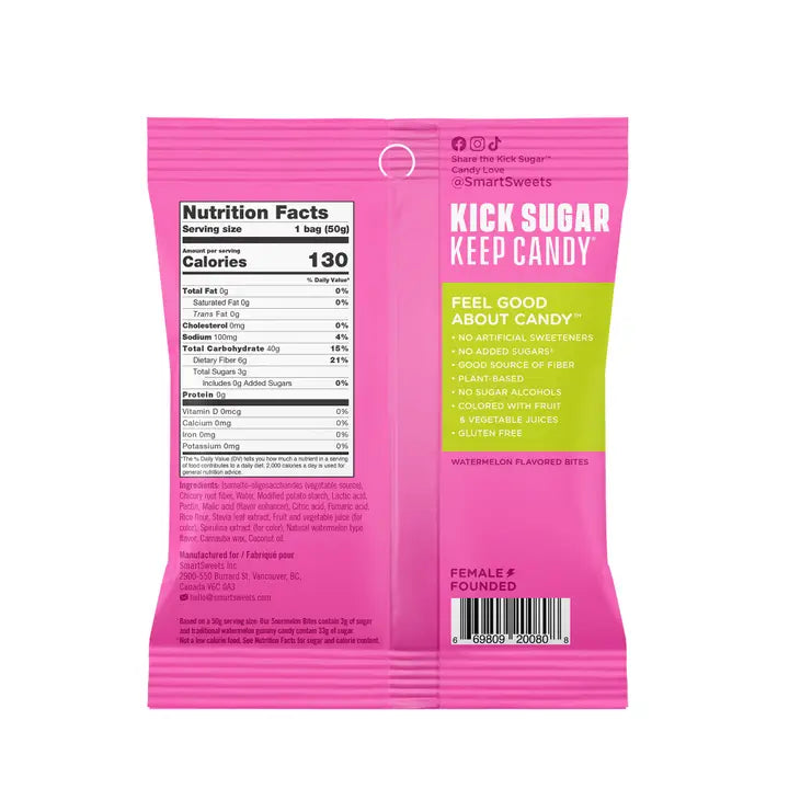 SmartSweets Sourmelon Bites