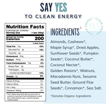 Yes Bar Apple Cinnamon Crisp Bar