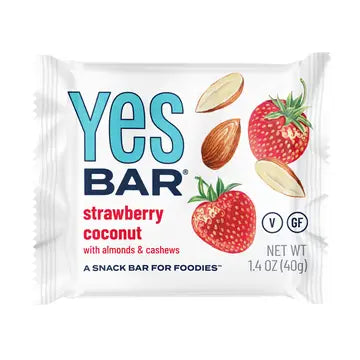 Yes Bar Strawberry Coconut Bar