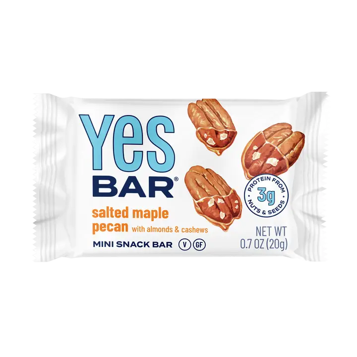 Yes Bar Salted Maple Pecan Bar